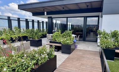 Nuevo, Muy cerca Zona Financiera, Torre Elysian en el Country Club, 1 recámara, 1.5 baños, 1 auto