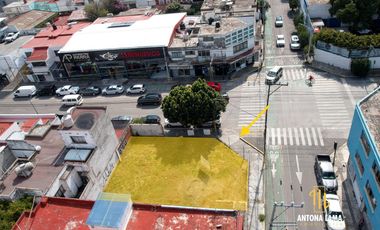 Terreno en renta en esquia de la 25 Oriente y 4 Sur