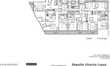 Departamento 3 Ambientes alquiler temporario en Vicente López – Vista al Río y Cochera