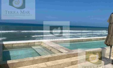 Espectacular PentHouse de 4 Recamaras con Alberca Privada sobre Playa en Acapulco Diamante