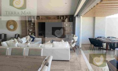 Espectacular PentHouse de 4 Recamaras con Alberca Privada sobre Playa en Acapulco Diamante