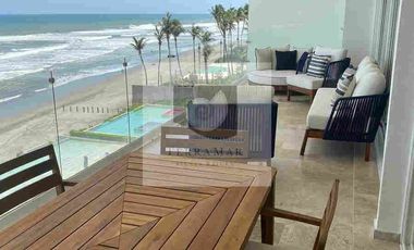 Espectacular PentHouse de 4 Recamaras con Alberca Privada sobre Playa en Acapulco Diamante