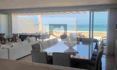 Espectacular PentHouse de 4 Recamaras con Alberca Privada sobre Playa en Acapulco Diamante