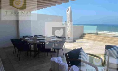 Espectacular PentHouse de 4 Recamaras con Alberca Privada sobre Playa en Acapulco Diamante