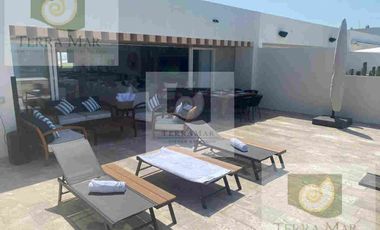 Espectacular PentHouse de 4 Recamaras con Alberca Privada sobre Playa en Acapulco Diamante
