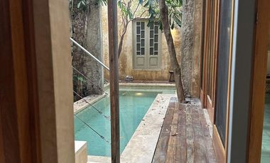 Espectacular casa en renta en el centro de Mérida, en la zona premium.