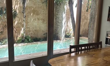 Espectacular casa en renta en el centro de Mérida, en la zona premium.