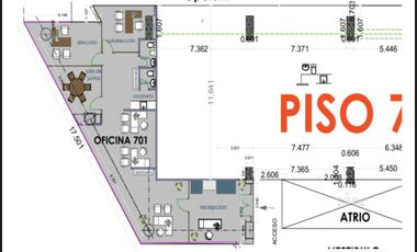 TORRE AMERICAS, Oficina en VENTA o RENTA en el piso 7 frente a Plaza Americas y Plaza Andamar