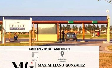 Lote venta San Felipe Canning