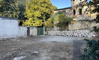 Casona en renta con amplio terreno en el centro de Valladolid