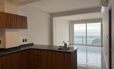 Departamento en RENTA de 2 recamaras, con vista al mar y alberca, Palms Residences