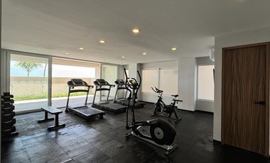 Departamento en RENTA de 2 recamaras, con vista al mar y alberca, Palms Residences