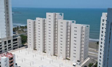 Departamento en RENTA de 2 recamaras, con vista al mar y alberca, Palms Residences