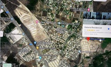 Ofrezco terreno comercial en esquina Venta o renta Apodaca