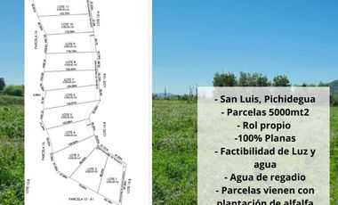 OPORTUNIDAD DE PARCELA EN PICHIDEGUA