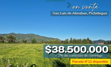 OPORTUNIDAD DE INVERSIÓN EN PICHIDEGUA