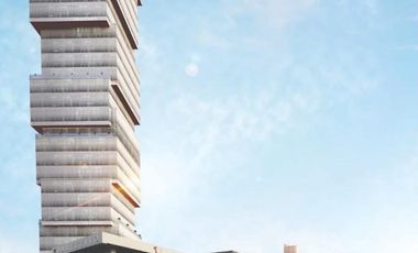 TORRE EXERTIA, Oficina en RENTA de 654 m2 en el piso 21, vista al mar y a la ciudad