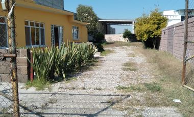 TERRENO EN RENTA A PIE DE CARRETERA HGO 30 ARCO NORTE SUP. 1,000 m2