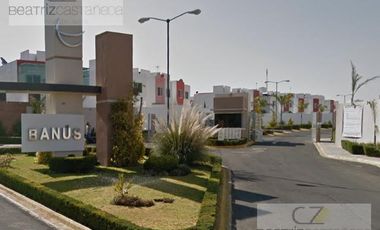 CASA EN RENTA AMUEBLADA, FRACC. BANUS, SAN AGUSTIN TLAXIACA