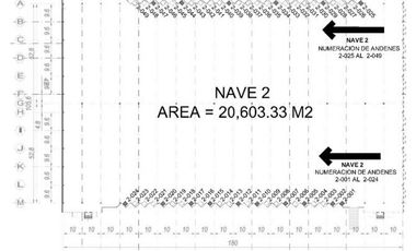 Bodega en renta de 10,300 m2 en Tepotzotlán