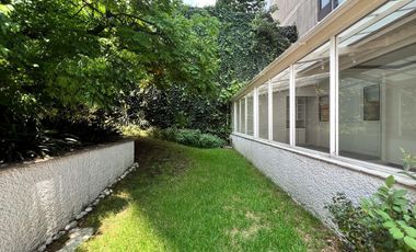 DEPARTAMENTO EN RENTA EN PB PALMAS CORINTO LOMAS DE CHAPULTEPEC CON JARDIN