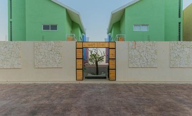Casa en Renta, Chablekal, zona norte de Mérida, Yucatán. Tipo Townohouse