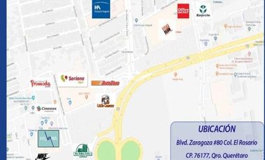 Local en Renta Centro comercial Hilvana 107 m2