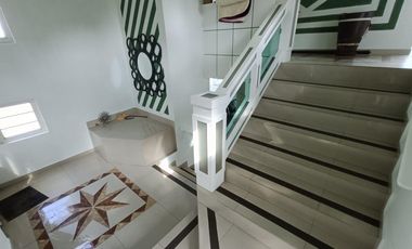 Casa en renta con cuatro habitaciones y jardín en Tizatlan, Tlaxcala.