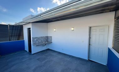 Townhouse de Lujo en Renta, Privada Natuur,Montebello,2hab,2,5baños,rooftop