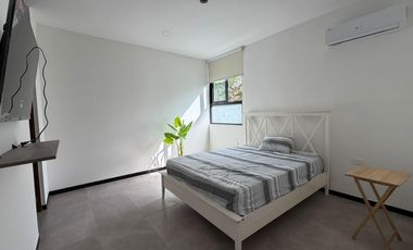 Departamento amueblado en renta en Mérida