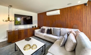 DEPARTAMENTO AMUEBLADO EN RENTA EN ALEGRA TOWERS TIPO GARDEN PB CON JARDÍN PRIVADO