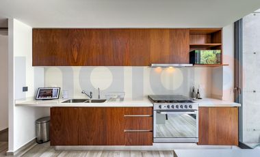 DEPARTAMENTO AMUEBLADO EN RENTA EN ALEGRA TOWERS TIPO GARDEN PB CON JARDÍN PRIVADO