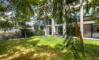 DEPARTAMENTO AMUEBLADO EN RENTA EN ALEGRA TOWERS TIPO GARDEN PB CON JARDÍN PRIVADO