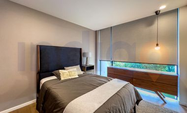 DEPARTAMENTO AMUEBLADO EN RENTA EN ALEGRA TOWERS TIPO GARDEN PB CON JARDÍN PRIVADO