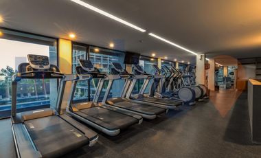 DEPARTAMENTO AMUEBLADO EN RENTA EN ALEGRA TOWERS TIPO GARDEN PB CON JARDÍN PRIVADO