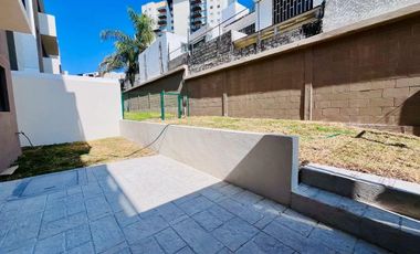 Departamento en renta Juriquilla, Kaoba PB, amueblado con jardín privado.