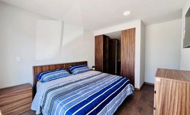 Departamento en renta Juriquilla, Kaoba PB, amueblado con jardín privado.