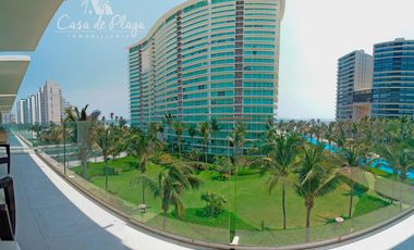 Departamento en  renta Península Acapulco Diamante