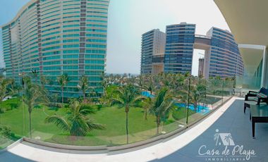 Departamento en  renta Península Acapulco Diamante