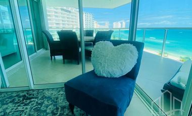 Departamento en renta Portofino, Zona Hotelera, Cancun