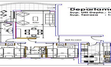 Departamento en venta en SAN PEDRO DE LA PAZ