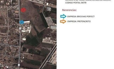 Terreno en Teoloyucan, Edo de Mex