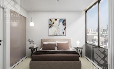 Departamento venta Santa Genoveva, 1 dormitorio, balcón y cochera opcional