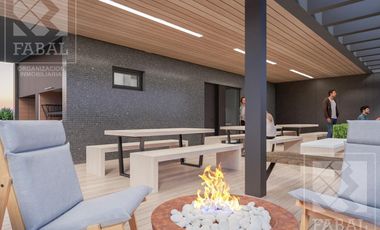 Departamento venta Santa Genoveva, 1 dormitorio, balcón y cochera opcional