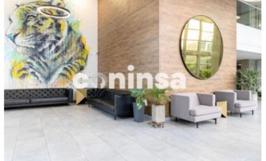 Venta apartaestudio Ciudad del Río Medellín en La Rivière cesión VIP