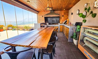 TOP Dpto. de Lujo con Rooftop en Santa María de Manquehue. Vitacura