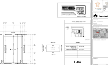 Local Comercial en Venta en Plaza Puerto Carey, Chelem