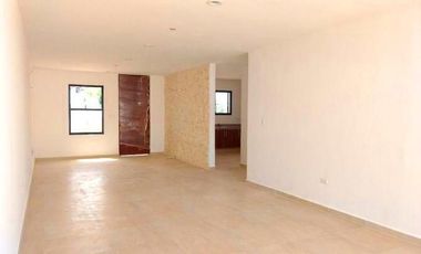 Casa en venta de 3 recámaras en Conkal. Privada Botánico modelo 186