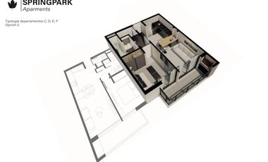 Departamento en Spring Park