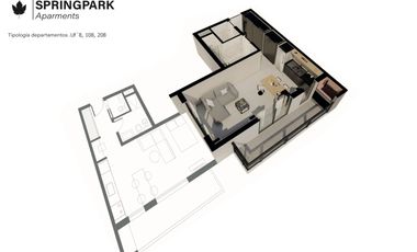 Departamento en Spring Park